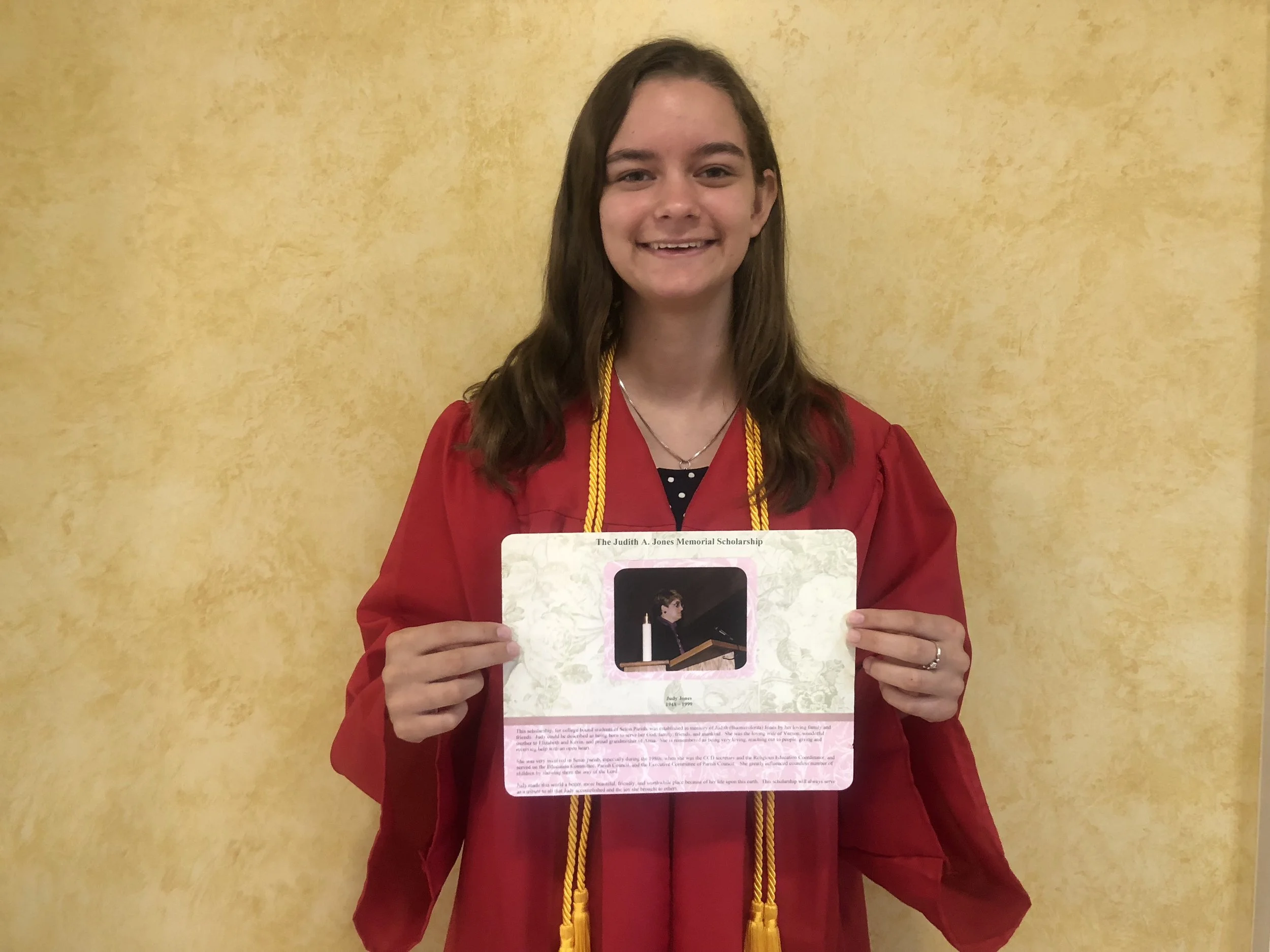 2018 Judith Jones Scholarship Winner