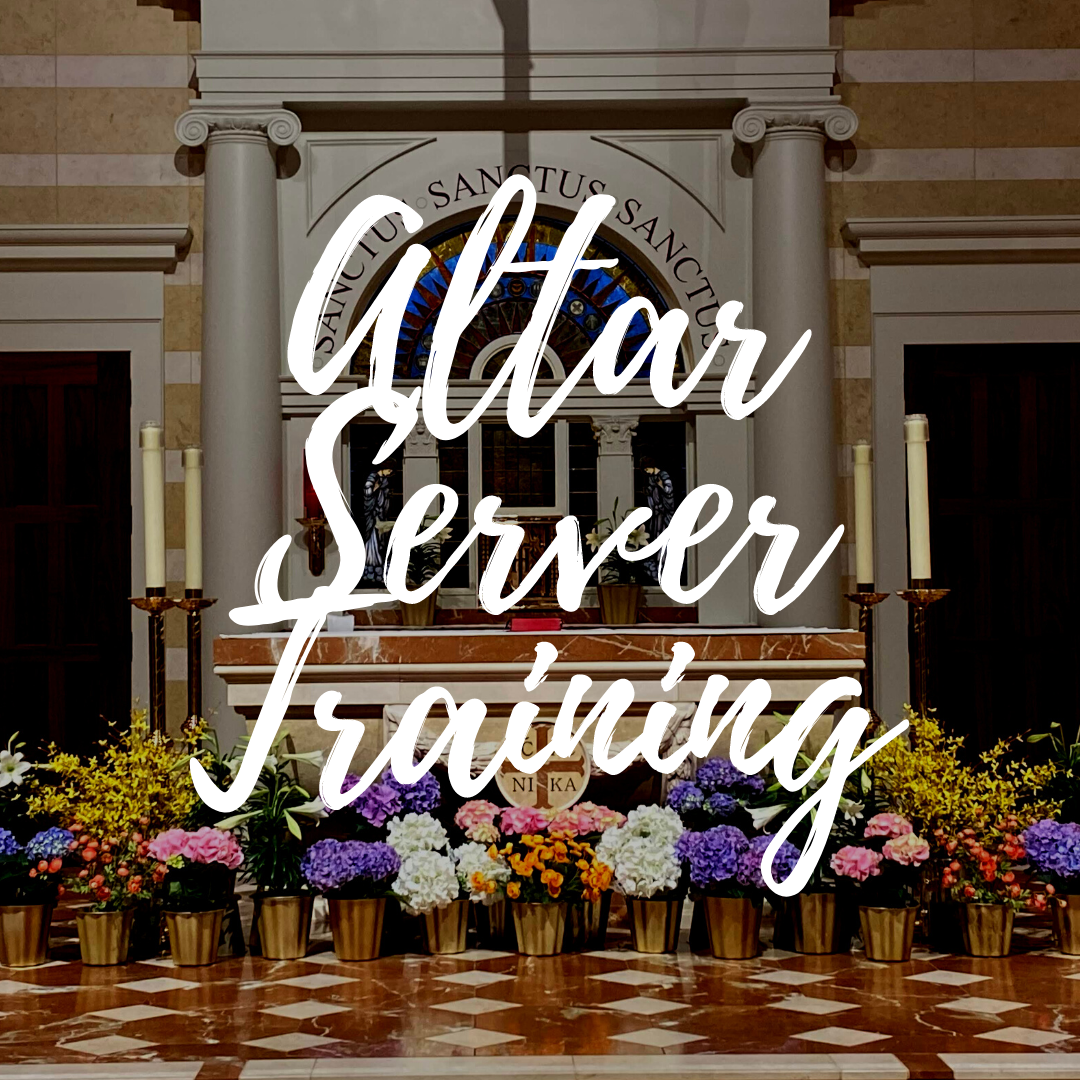 Altar Server Training