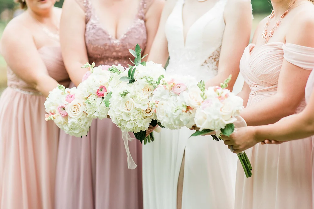 blush wrap bridesmaid dress Bari Jay Bridesmaid Dress 2419 Blush main image 1