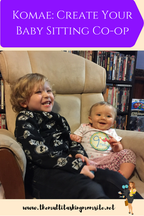 Create your own babysitting co-op with out the hassle of paperwork and management with Komae. Free babysitting and play dates for the kids!