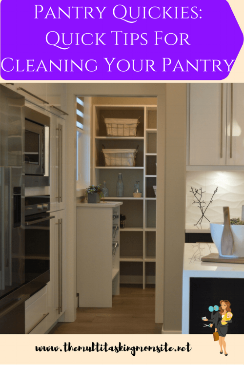 How to organize your pantry in your pockets of time when you don't have the time for a complete overhaul and cleaning. Quick tips.