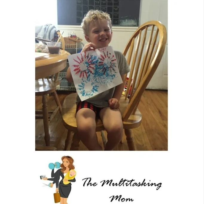 Fourth of July Fireworks Craft