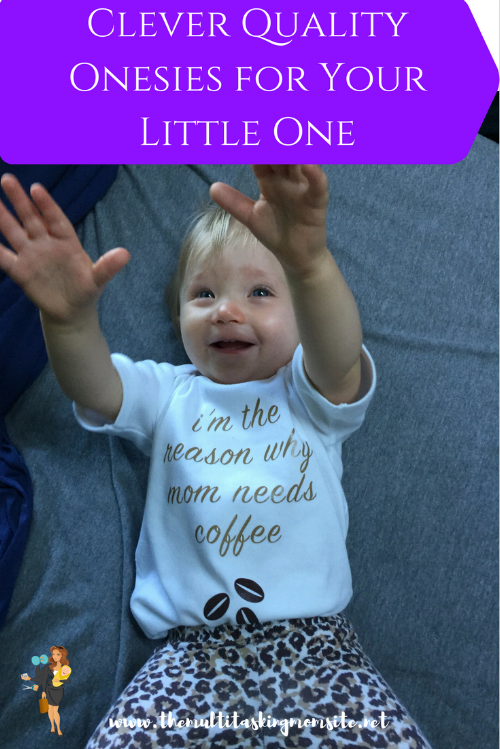 If you have ever read any of my gift guide posts, you will know that I have a soft spot for sarcastic and humorous t-shirts. I recently came across Starlight Baby , an online shop for baby onesies and pacifier clips. I was given the opportunity to test out one of their onesies on Hailey and with their cute designs, I couldn't resist. 