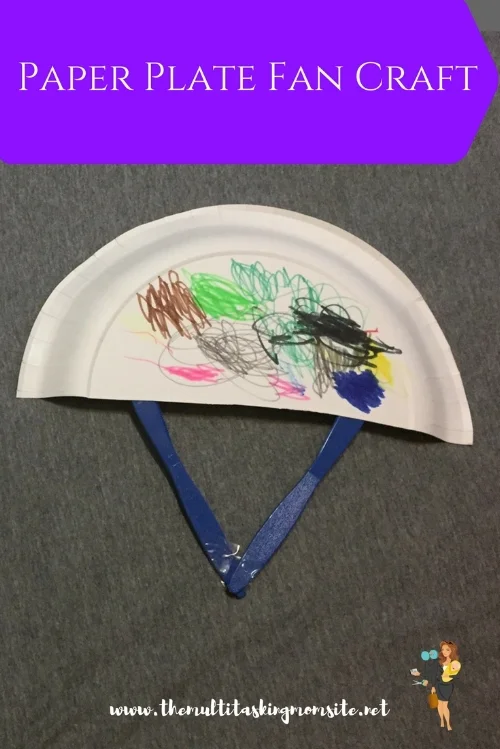 Check out this super fun and easy summer craft. You only need limited supplies and limited time. This quick and simple craft is fun for toddlers and preschoolers. Plus you get a fan out of the deal!