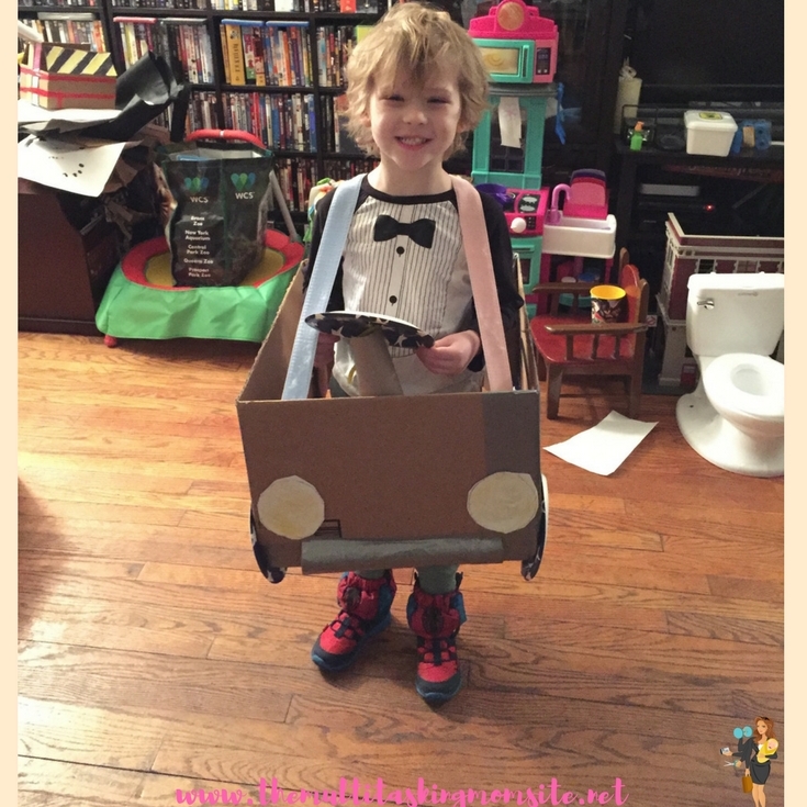 Cardboard Car Craft Project — The Multitasking Mom