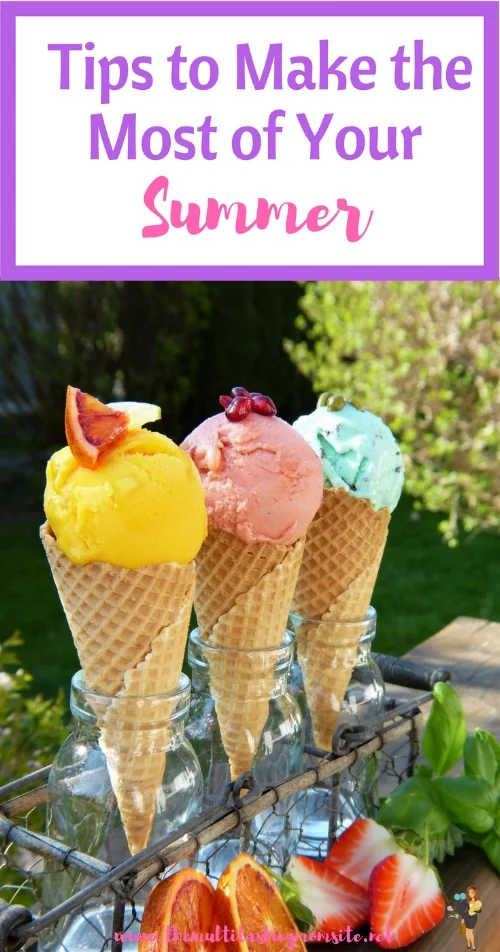Check out these tips to make sure that the things you want to get done this summer, actually get done. 