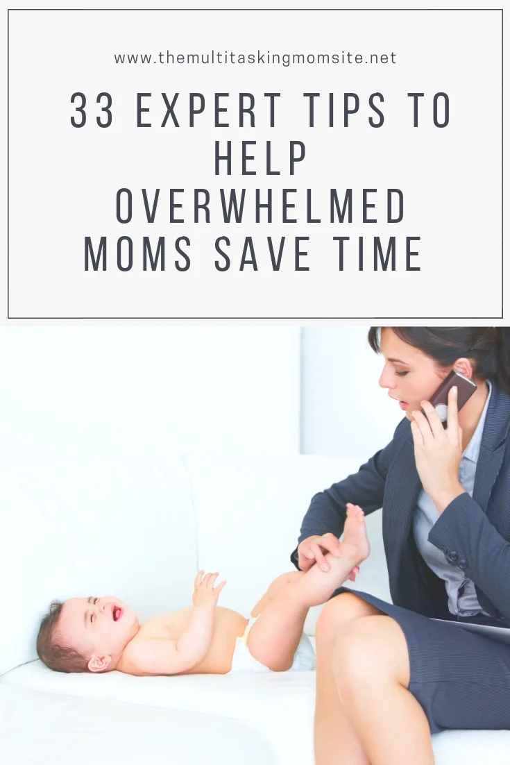 Working moms have a lot on their plate. This article has tons of easy to implement tips to save time at home, at work, and in life in general.