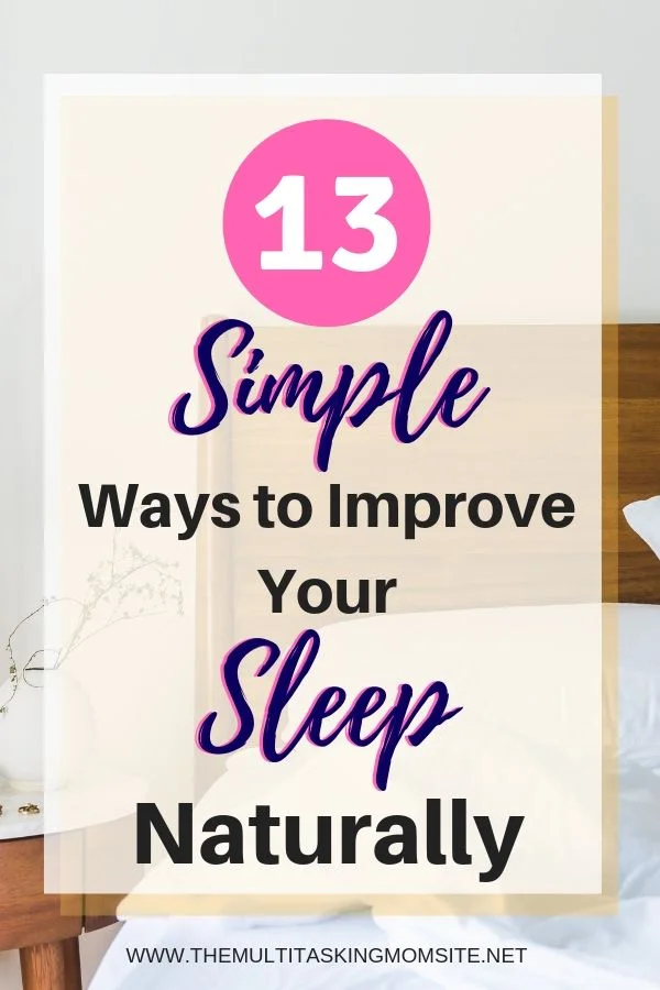 Check out these 13 tactics you can easily use to get better more quality sleep.