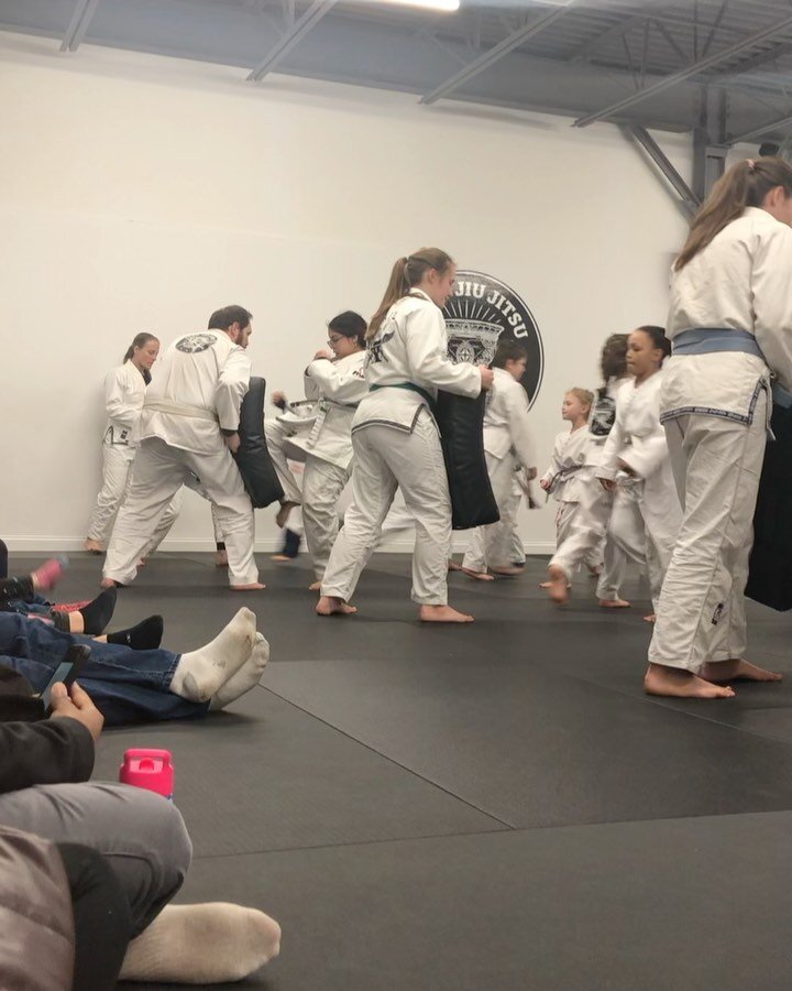 So proud of these two for earning their grey belts. Sorry for the shoddy videography. There was this 2 year old who kept vying for my attention&hellip;.