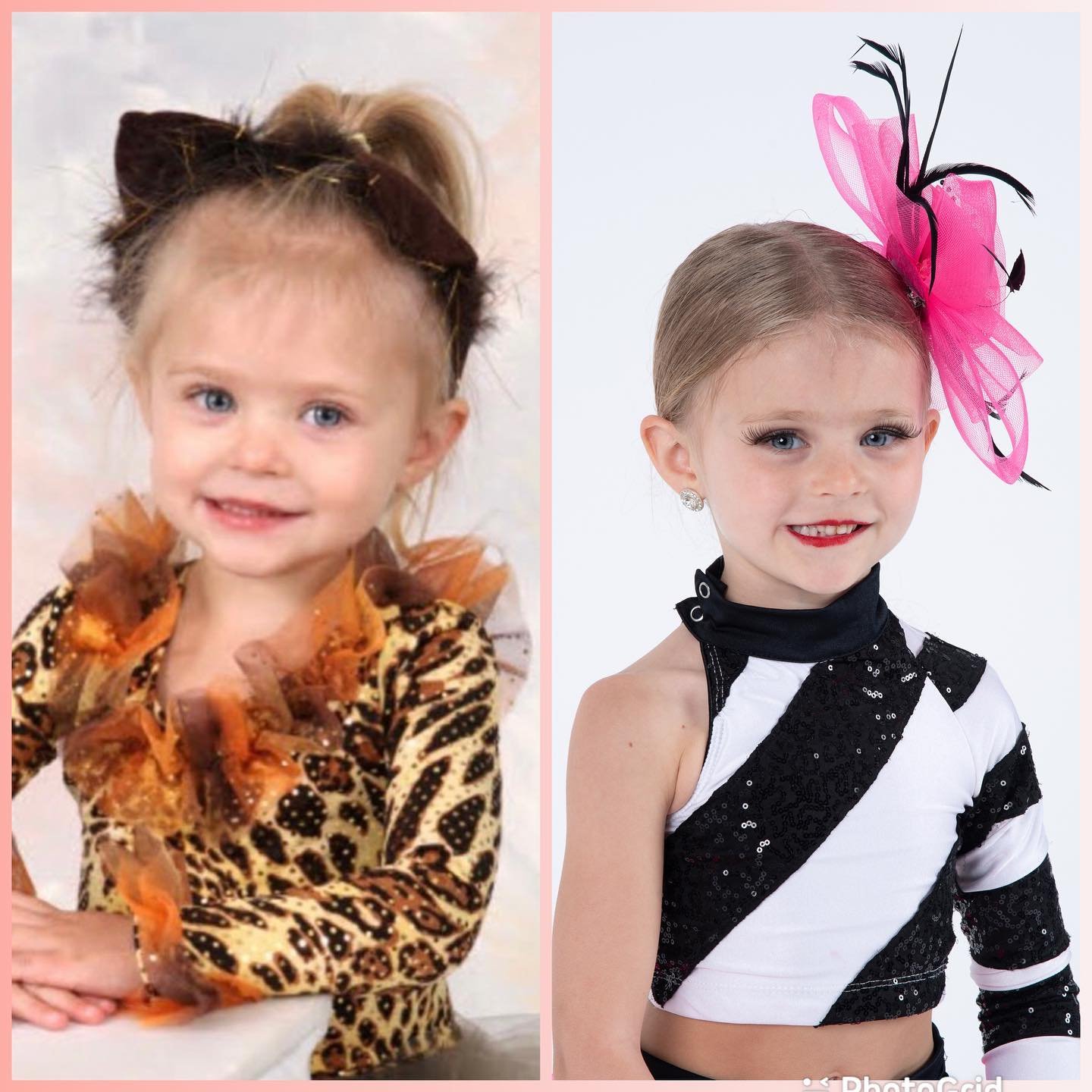 Can&rsquo;t leave out Belle!
On the left is 2021 Belle just before her 3rd birthday getting ready for her first recital
On the right is 2024 Belle just before her 6th birthday getting ready for her first Nationals
#tinydancer #dancemom #growingup #bl