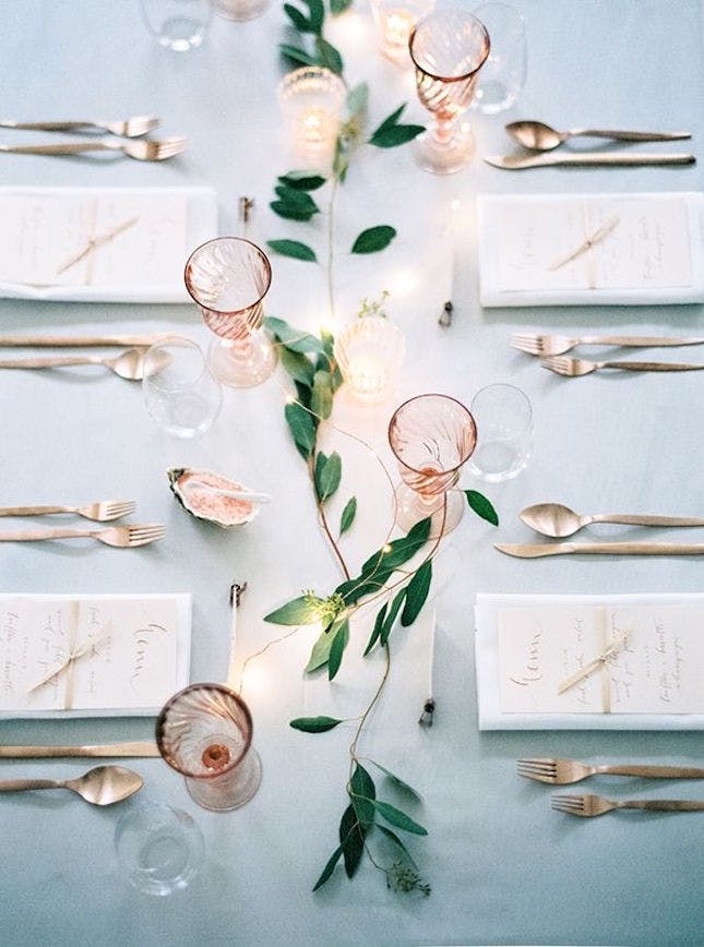 Stunning Fairy Light Table Decorations, Wedding Table Light Centerpieces