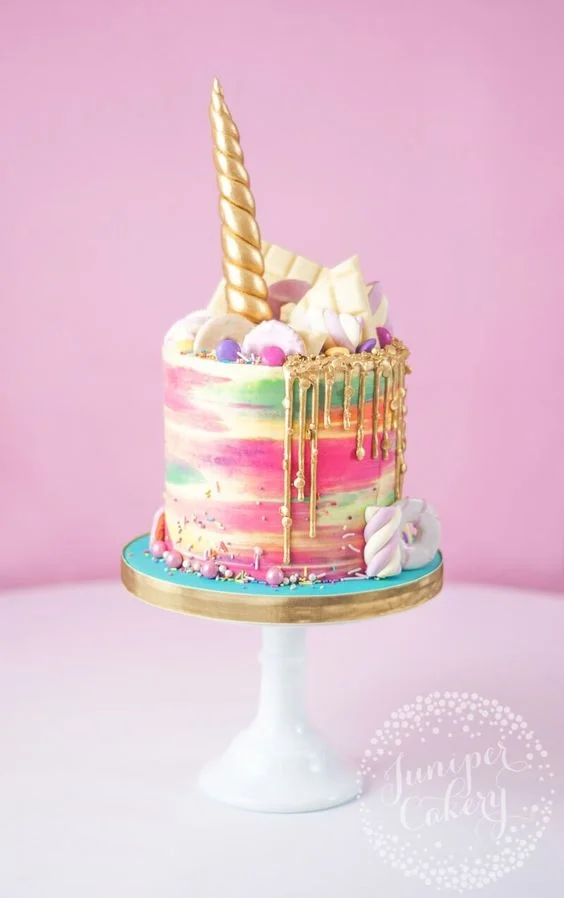 Unicorn Rainbow Cake