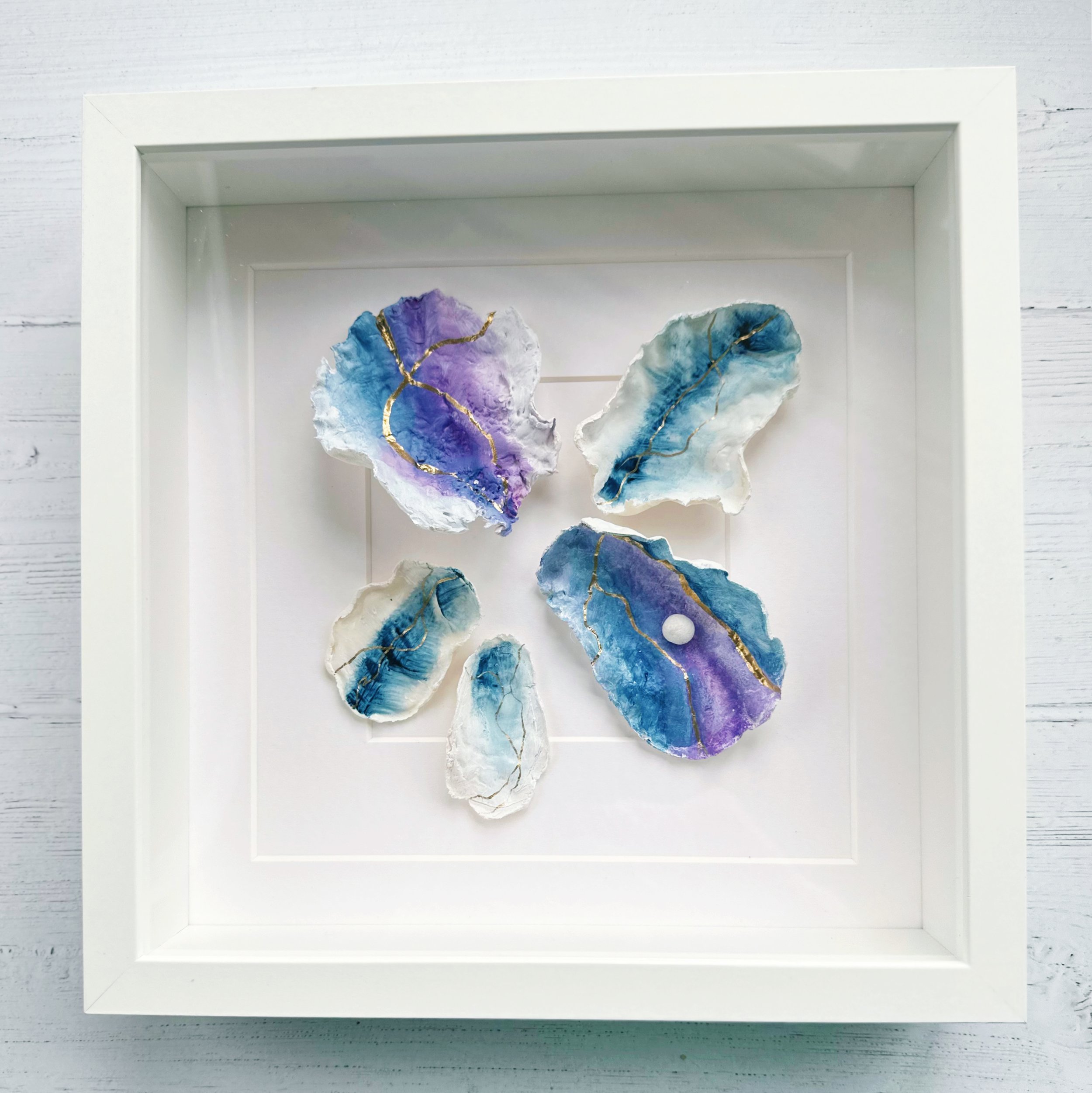 Porcelain Sea Shell Wall Art #14