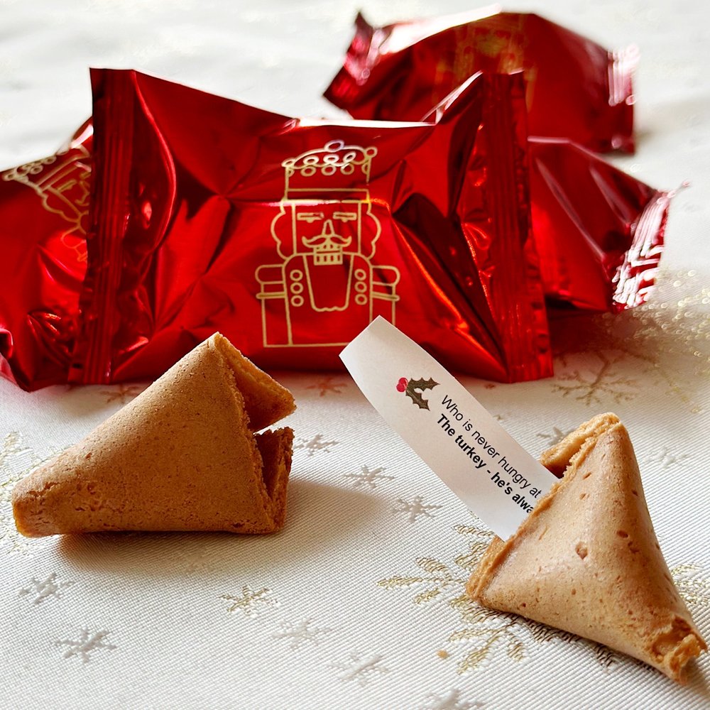 Christmas Fortune Cookies: Nutcracker Design
