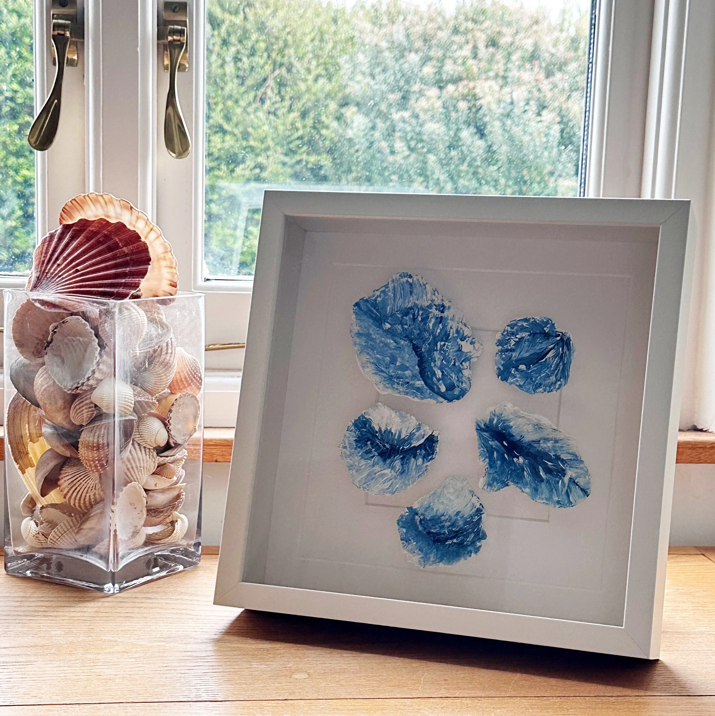 Handmade Porcelain Sea Shell Wall Art #30