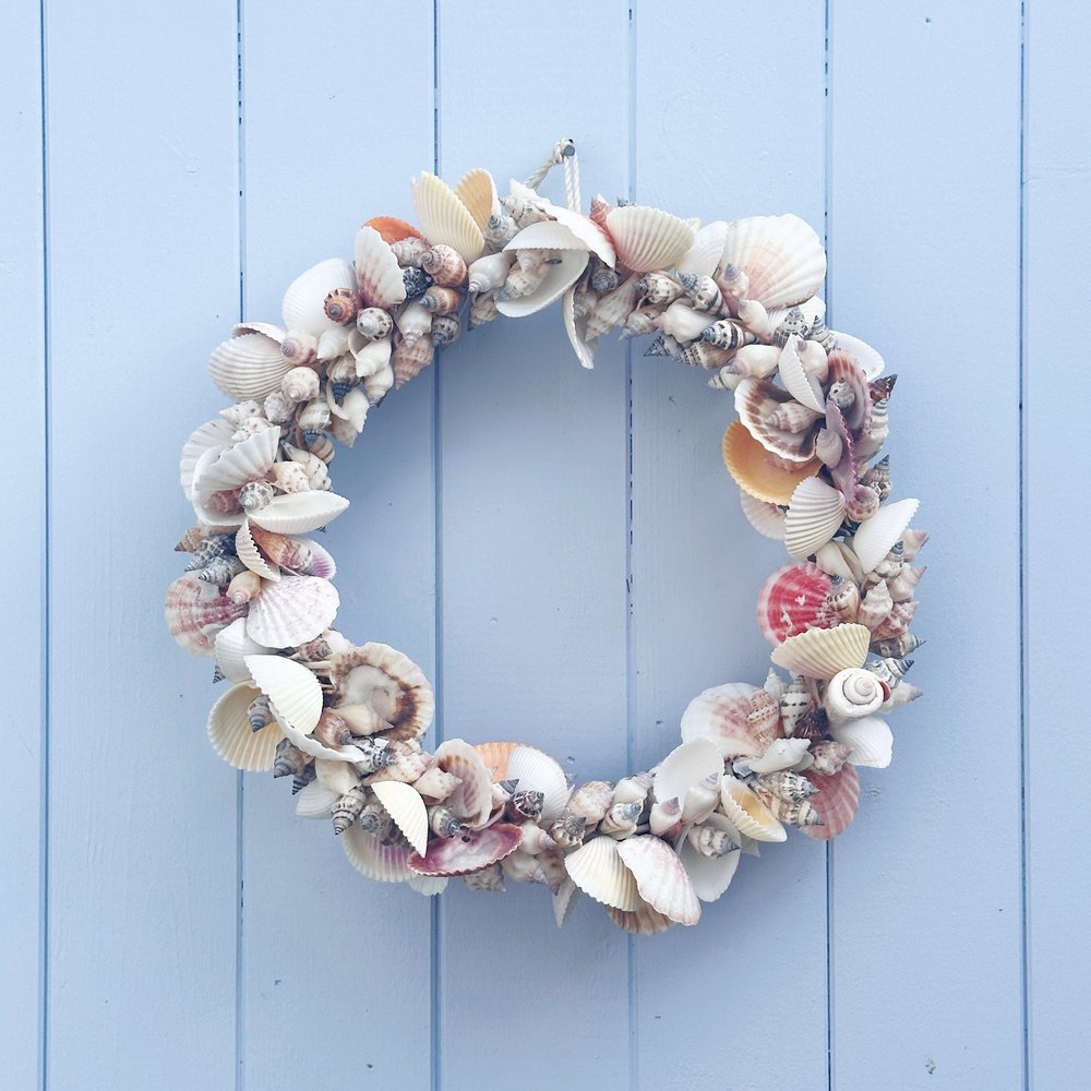 Natural Shell Wreath