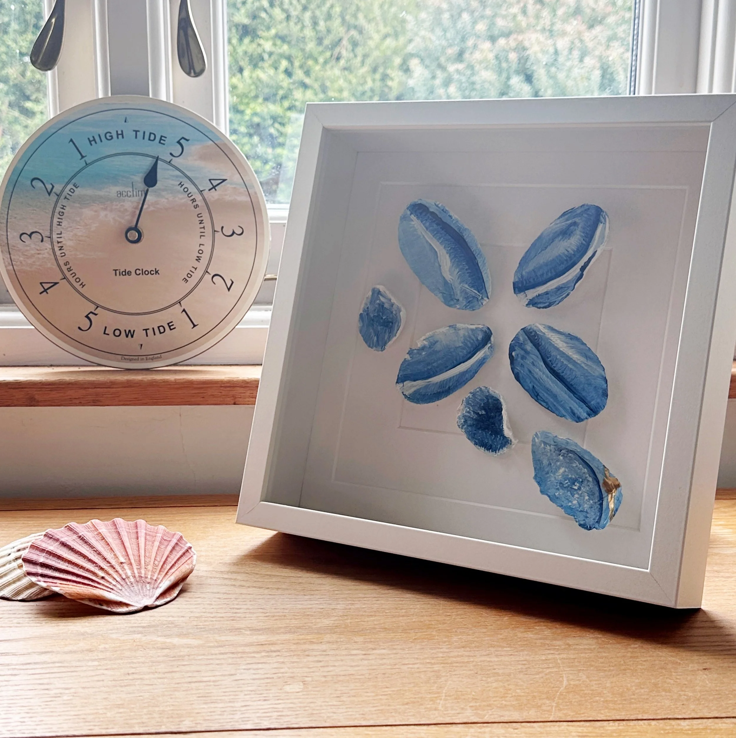 Handmade Porcelain Sea Shell Wall Art #28