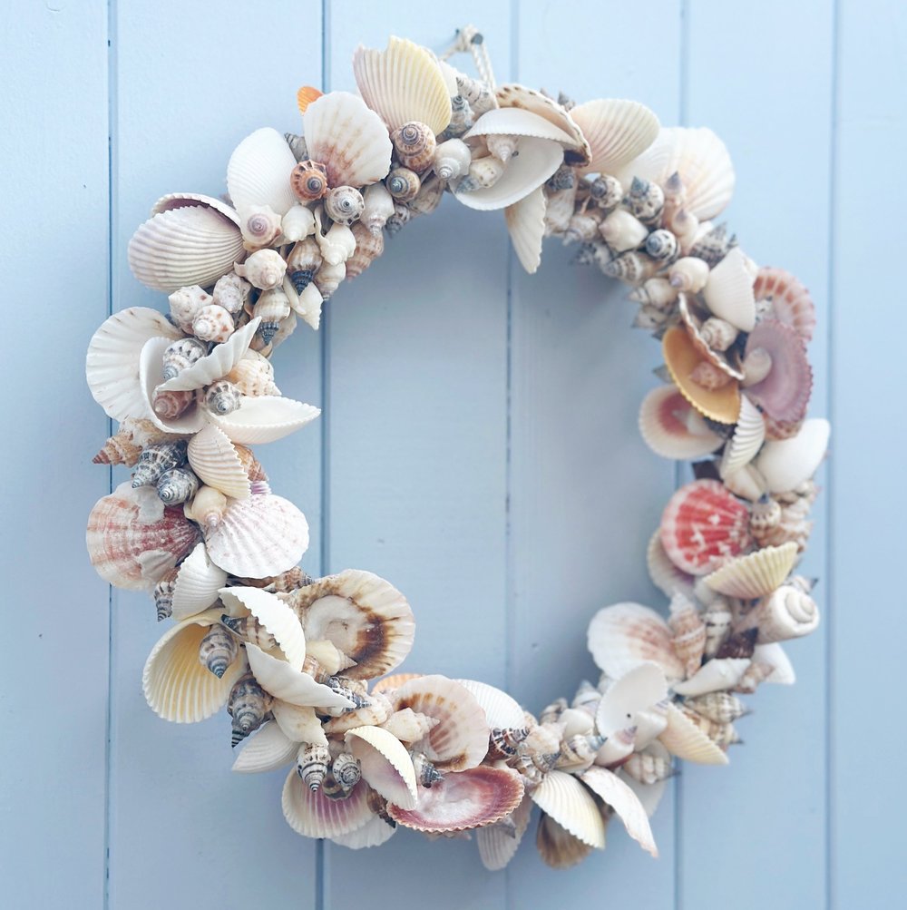 Natural Shell Wreath