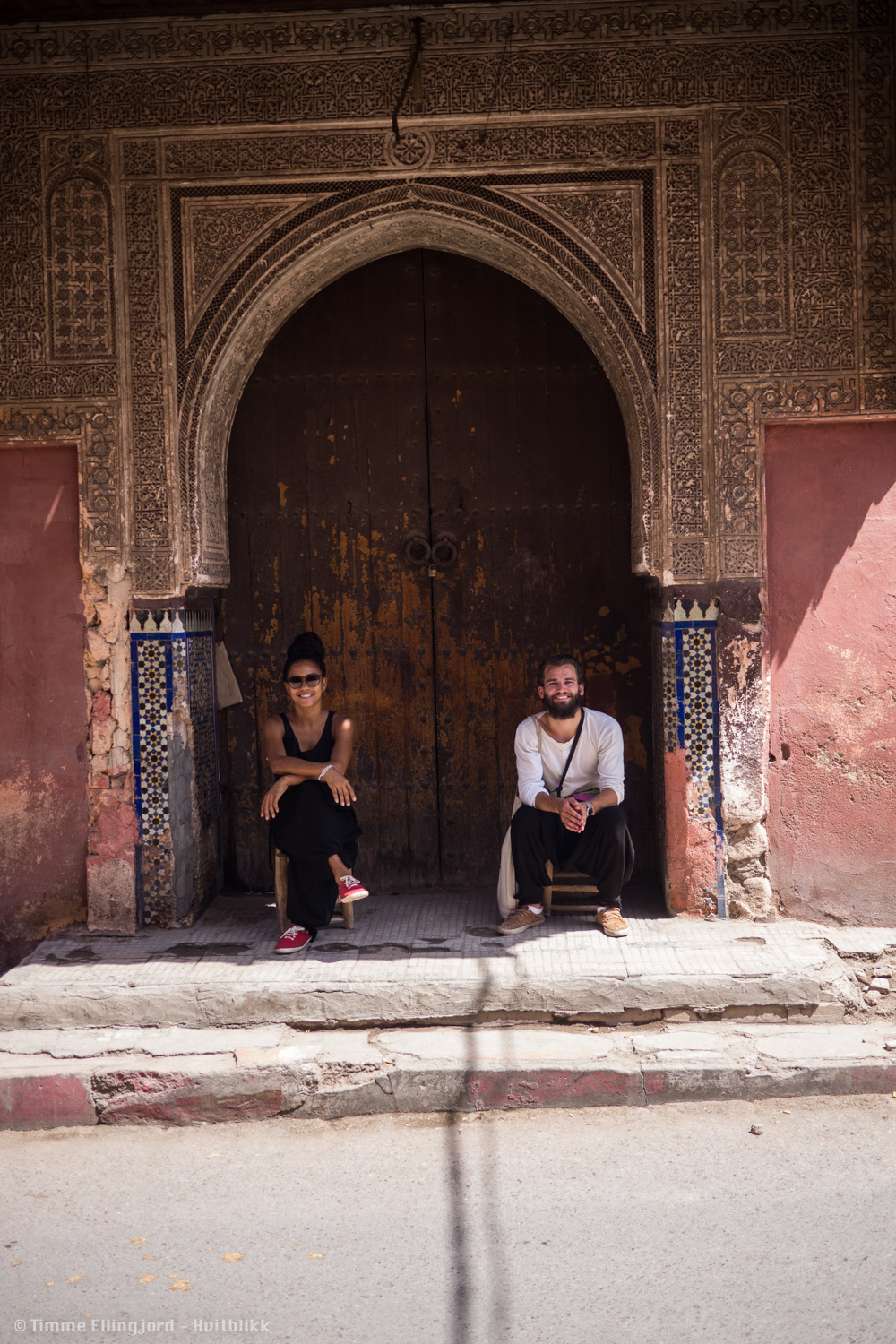  Me and my lovely travel-companion Adriana in Marrakech 