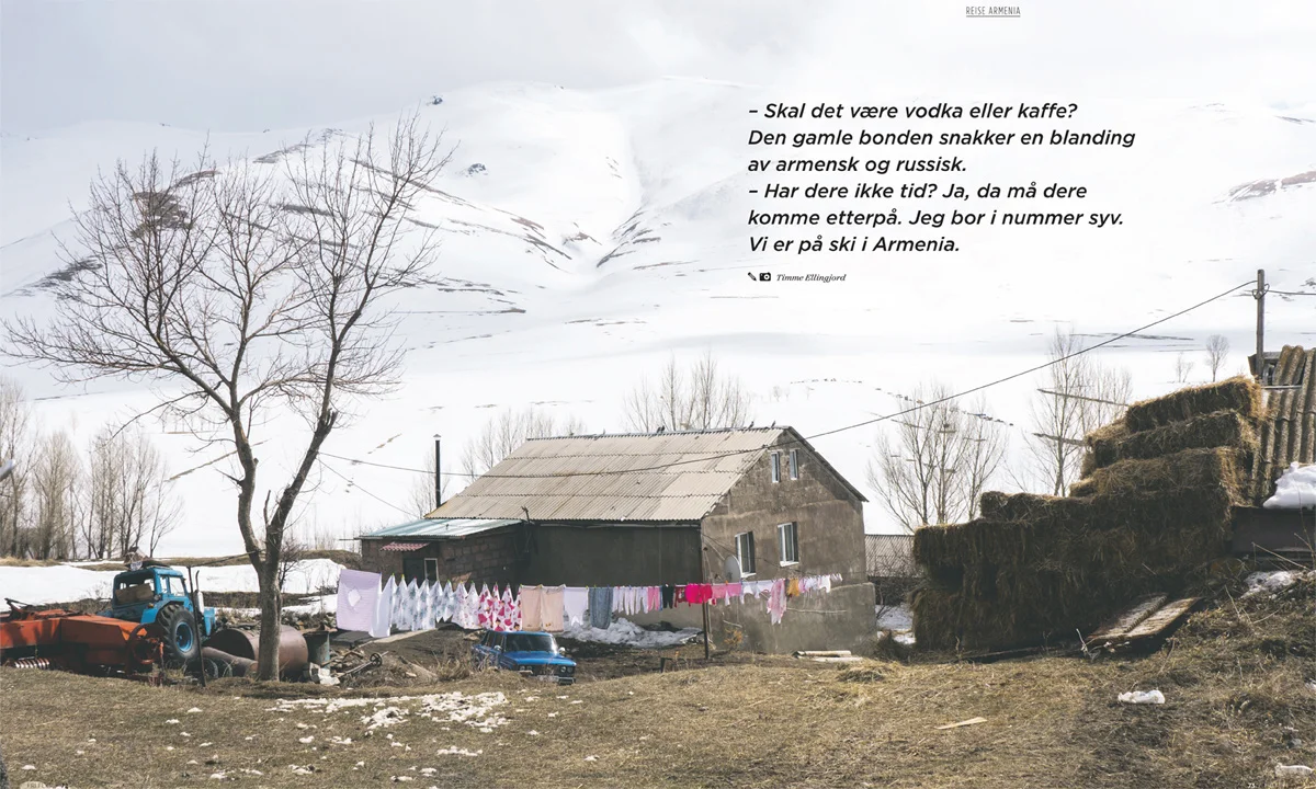 Armenia - Gjestfrihetens land. Fri Flyt number 130.