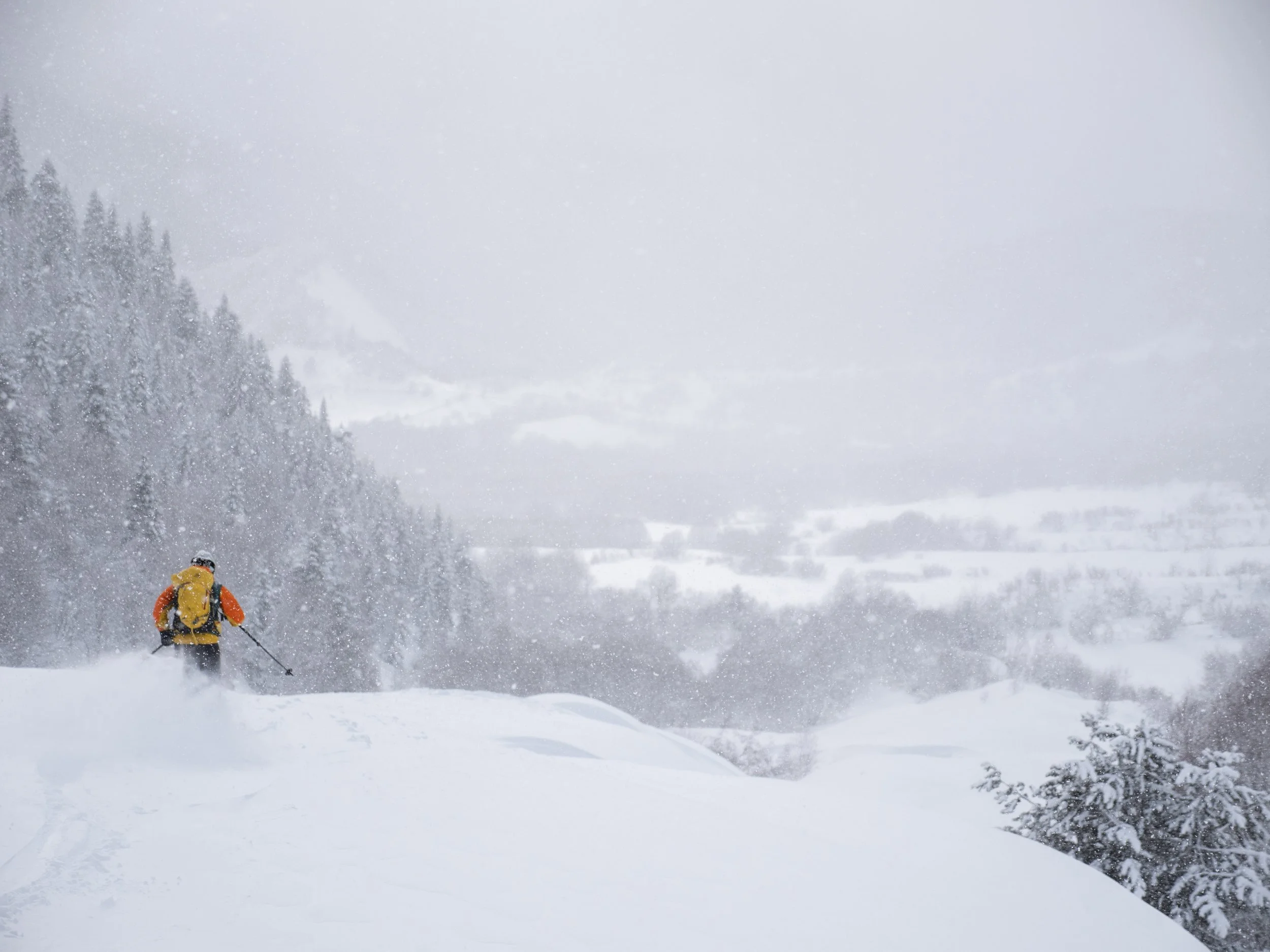 skitouring in Svaneti, Georgia