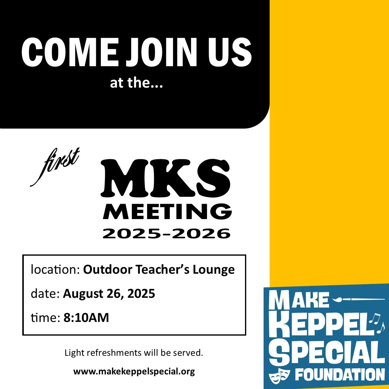 MKS Foundation Meeting