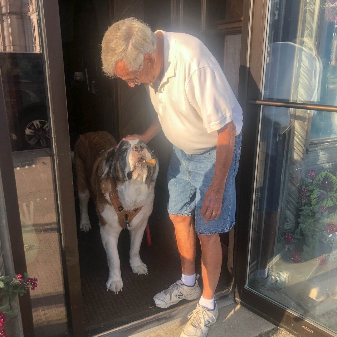 Some people just have a way of making your day! This former client, forever mentor, and BEST FRIEND to Wilbur and Mocha knows how to do - just that! He always remembers Wilbur's favorite bones and that Mocha can not have them due to her diabetes. You