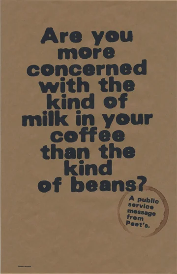 Peet's "Milk"