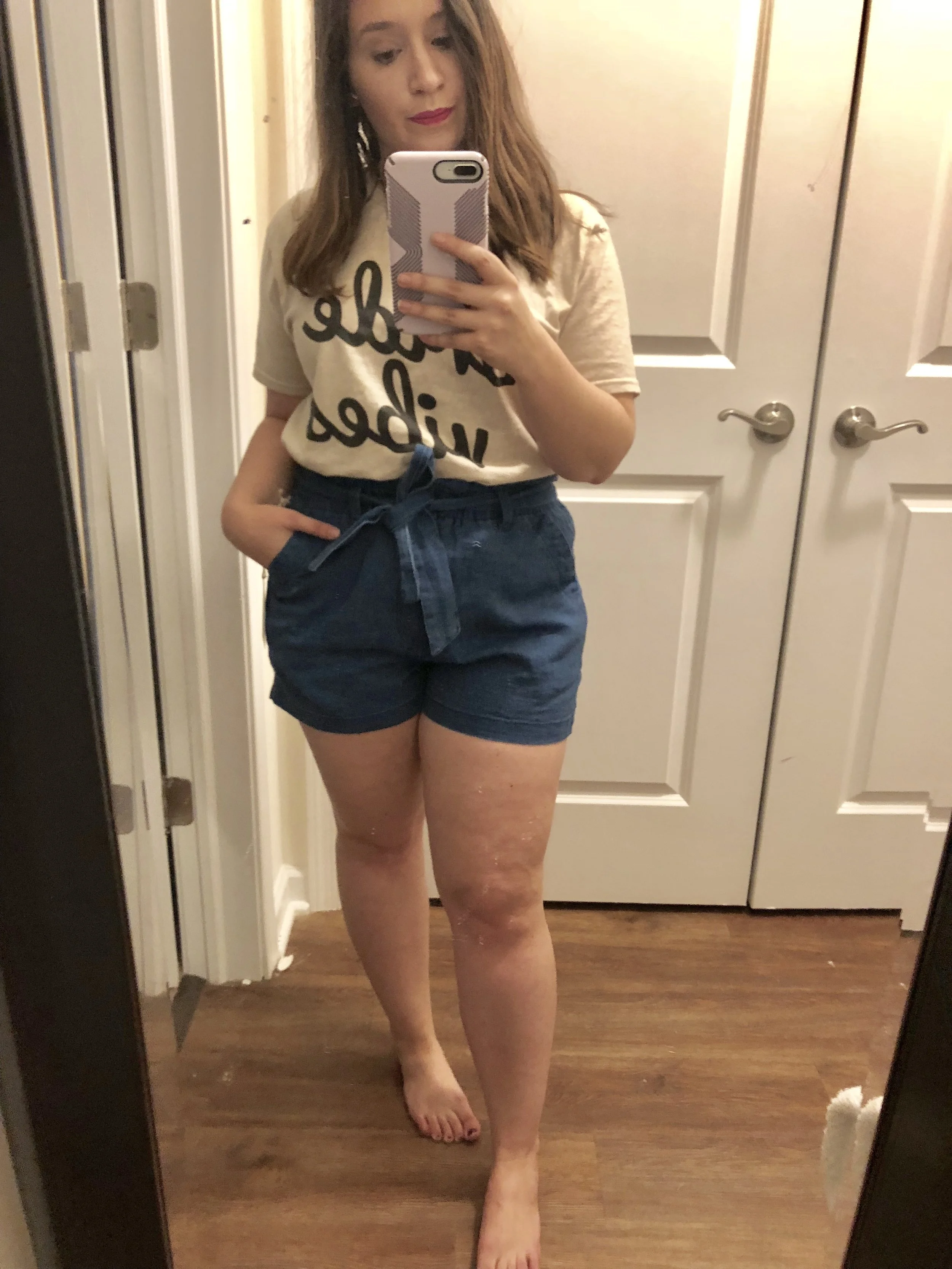 paper bag shorts target