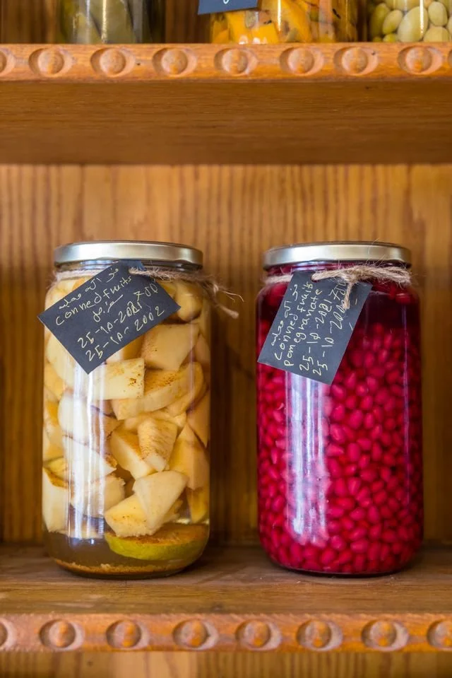 Beit Khairat, our community partner, preserving traditional foods for nourishment all year long.