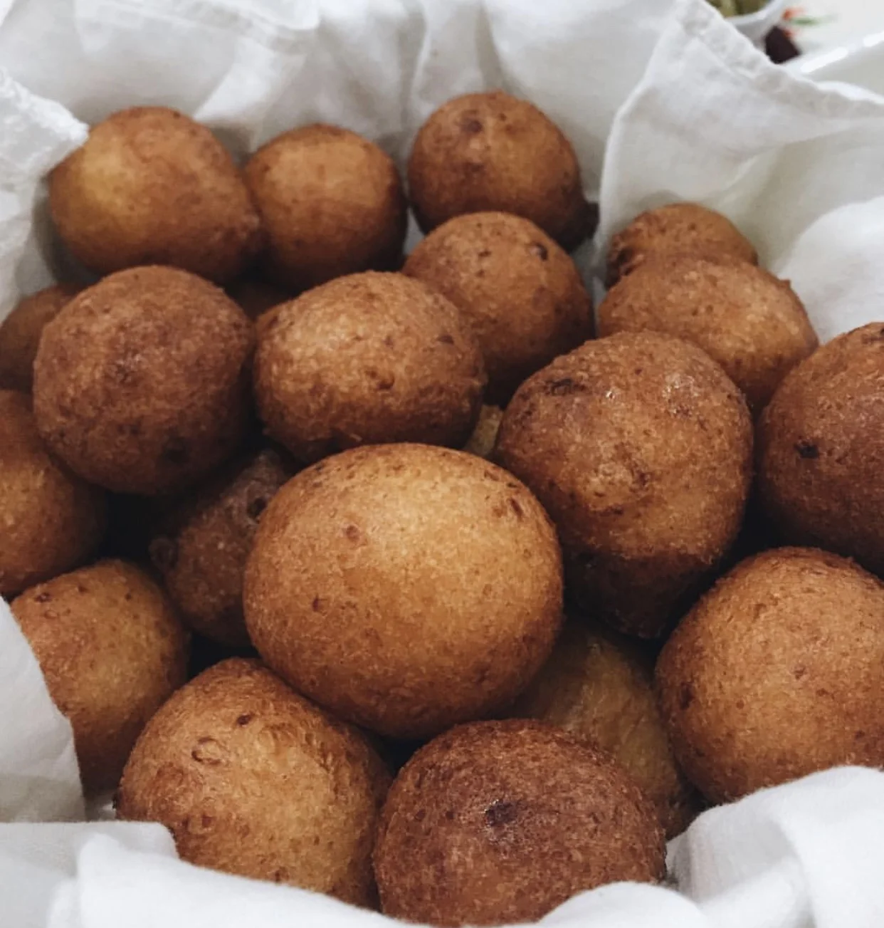 Buñuelos, delicious fried pastries popular in Latin America. Photo credit: Sophie Echeverry