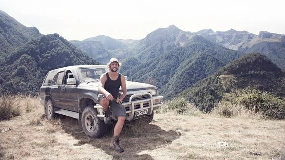 Maxy — our local New Zealand guide in 2018, in his element.
