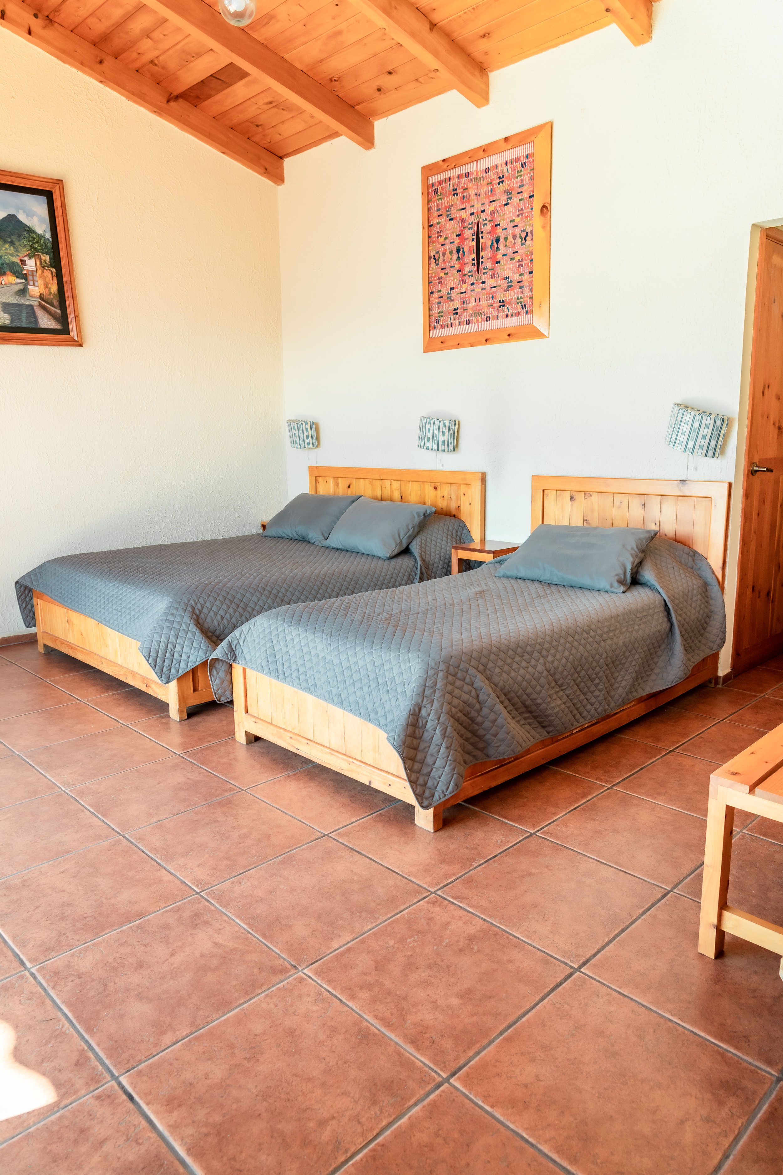 Lomas de Tzununa bigger room with 2 beds.jpg