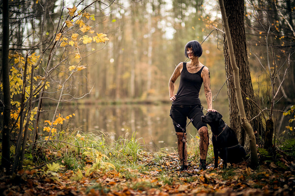 Das kleine Schwarze - geht immer. Pic aus dem Camp Canis Shooting November 2017