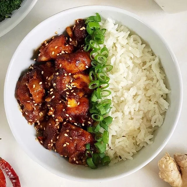 Healthier General Tso's Chicken