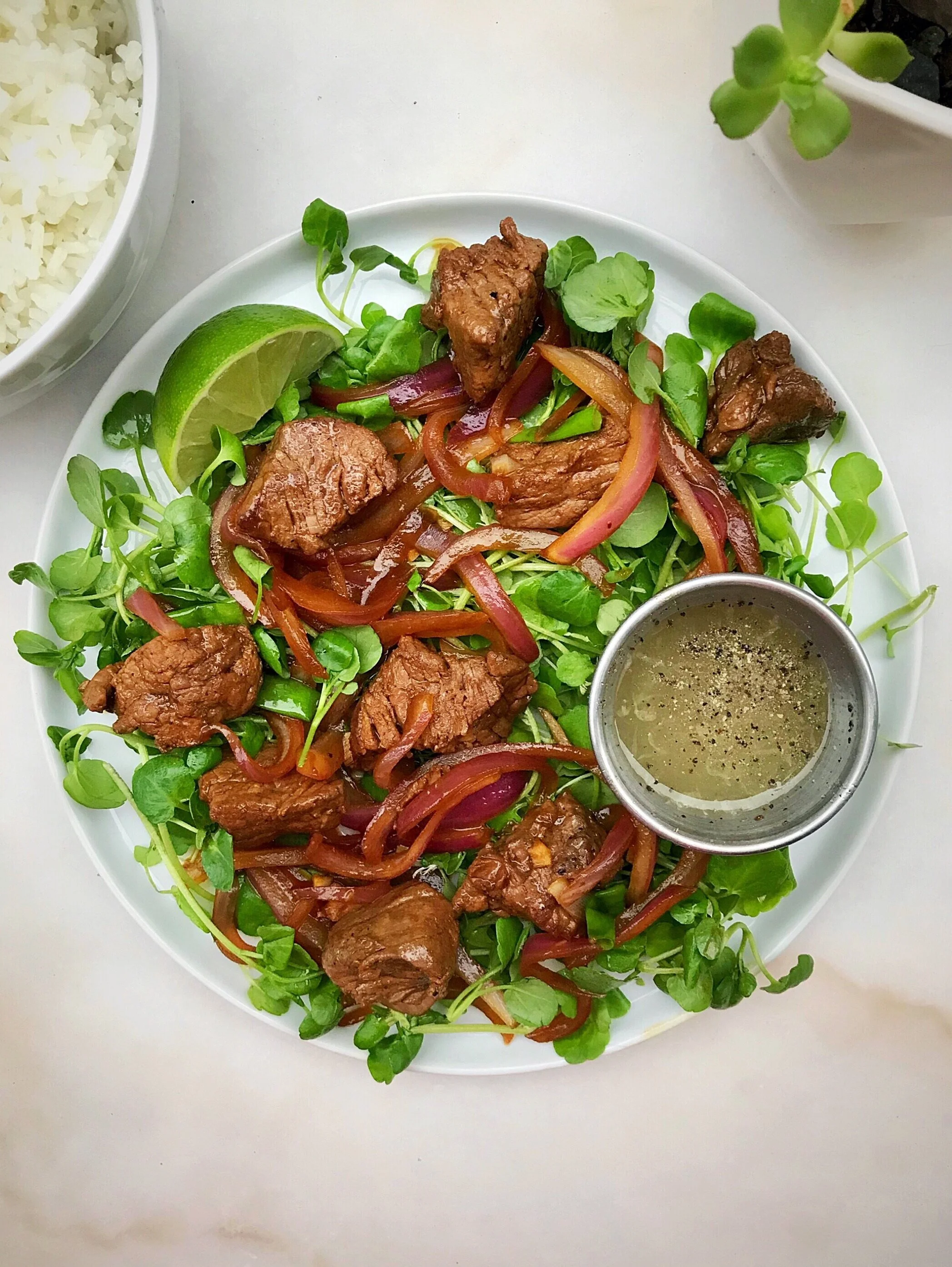 Vietnamese Bo Luc Lac: Shaking Beef