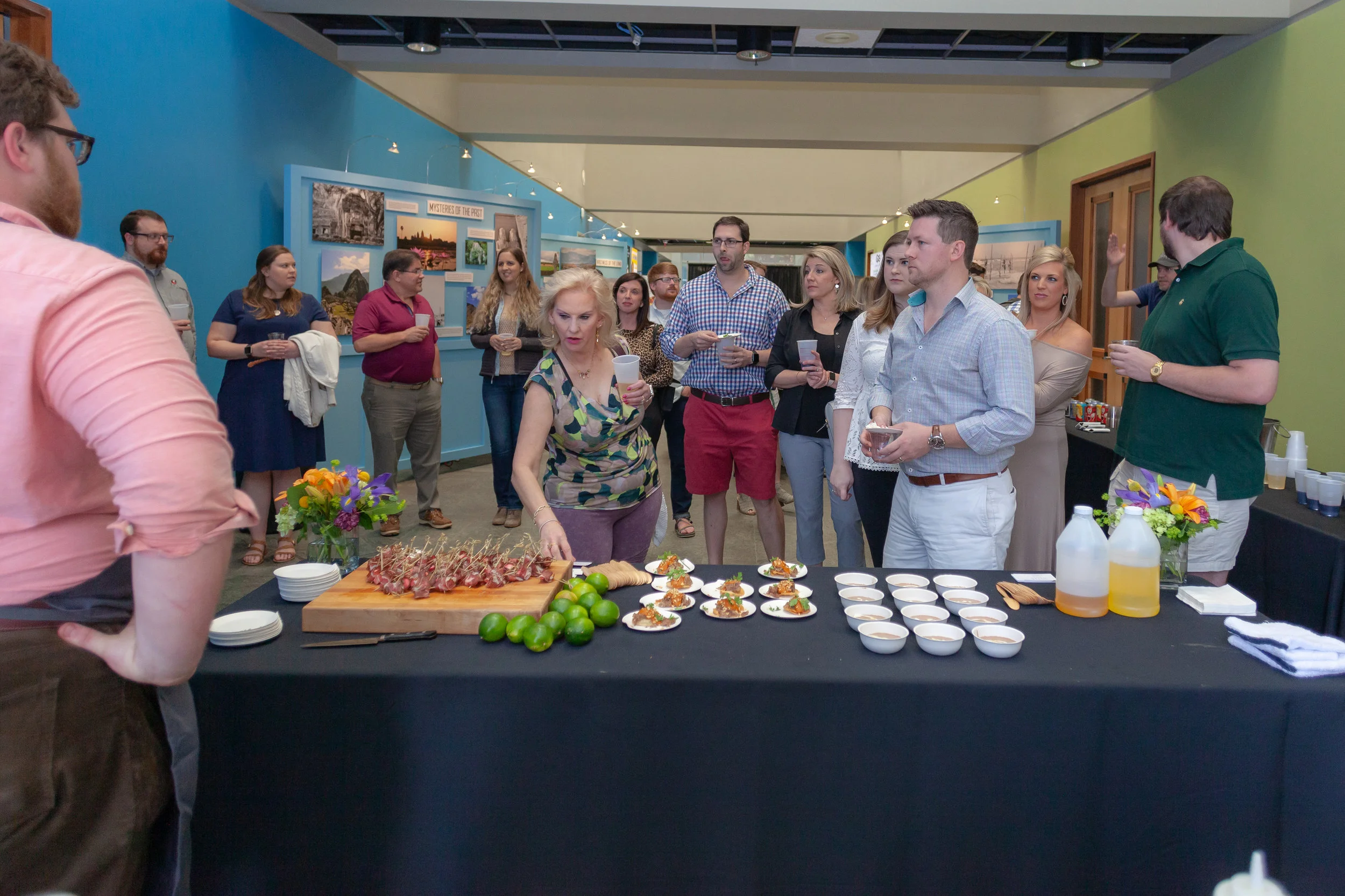 Our VIP reception featured Silver Queen chef Wes Kent’s pecan soup, a pork tostada and a capicola-wrapped pickled radish; beer from Wild Heaven Brewery; and Chardonnay and Pinot Noir from Dierbergs Winery // Photos by aespinozaphotos.com