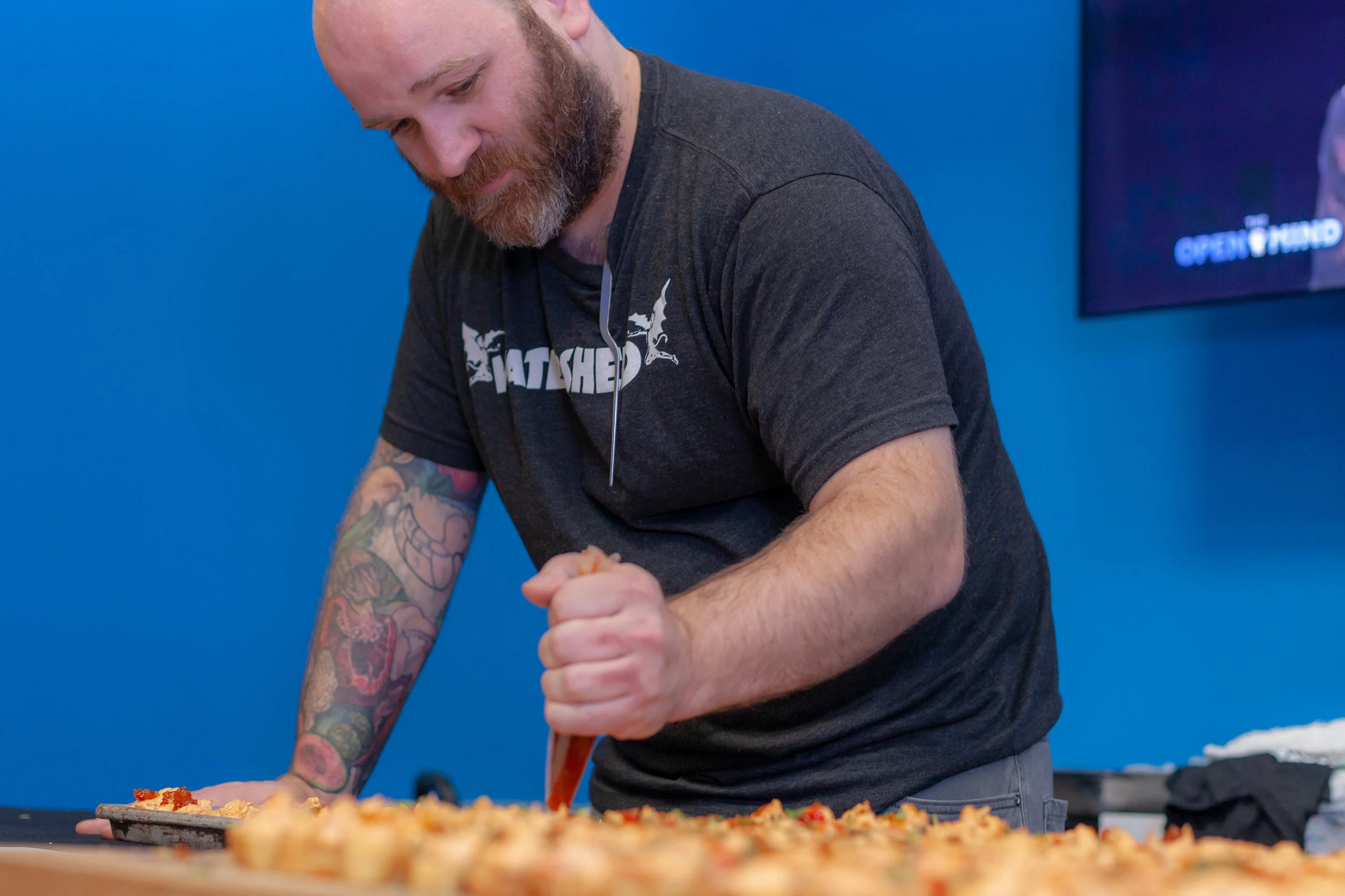 After the live program, everyone indulged in a tasting featuring Atlanta makers and chefs, including Wild Heaven Beer, Watershed, Oliver Farm Artisan Oils, Georgia Sourdough, Phickles Phun Foods, Bee Wild, Calyroad Creamery and Fleischmann’s Yeast // Photos by aespinozaphotos.com