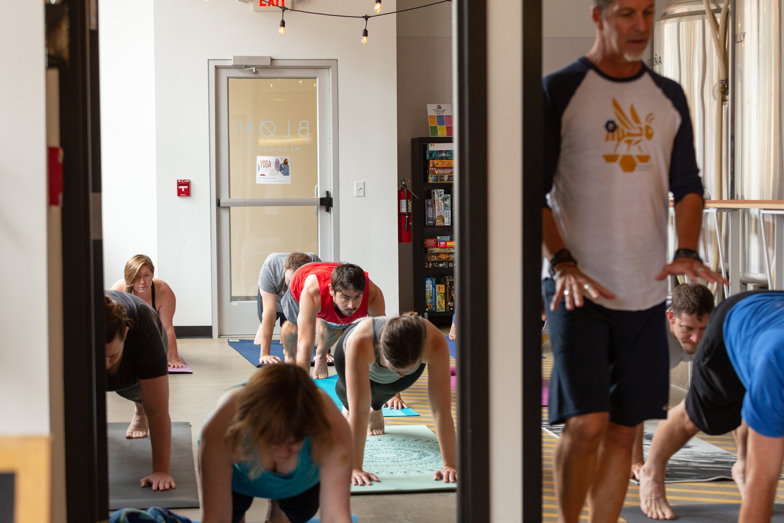 Yoga at Bløm Meadworks!