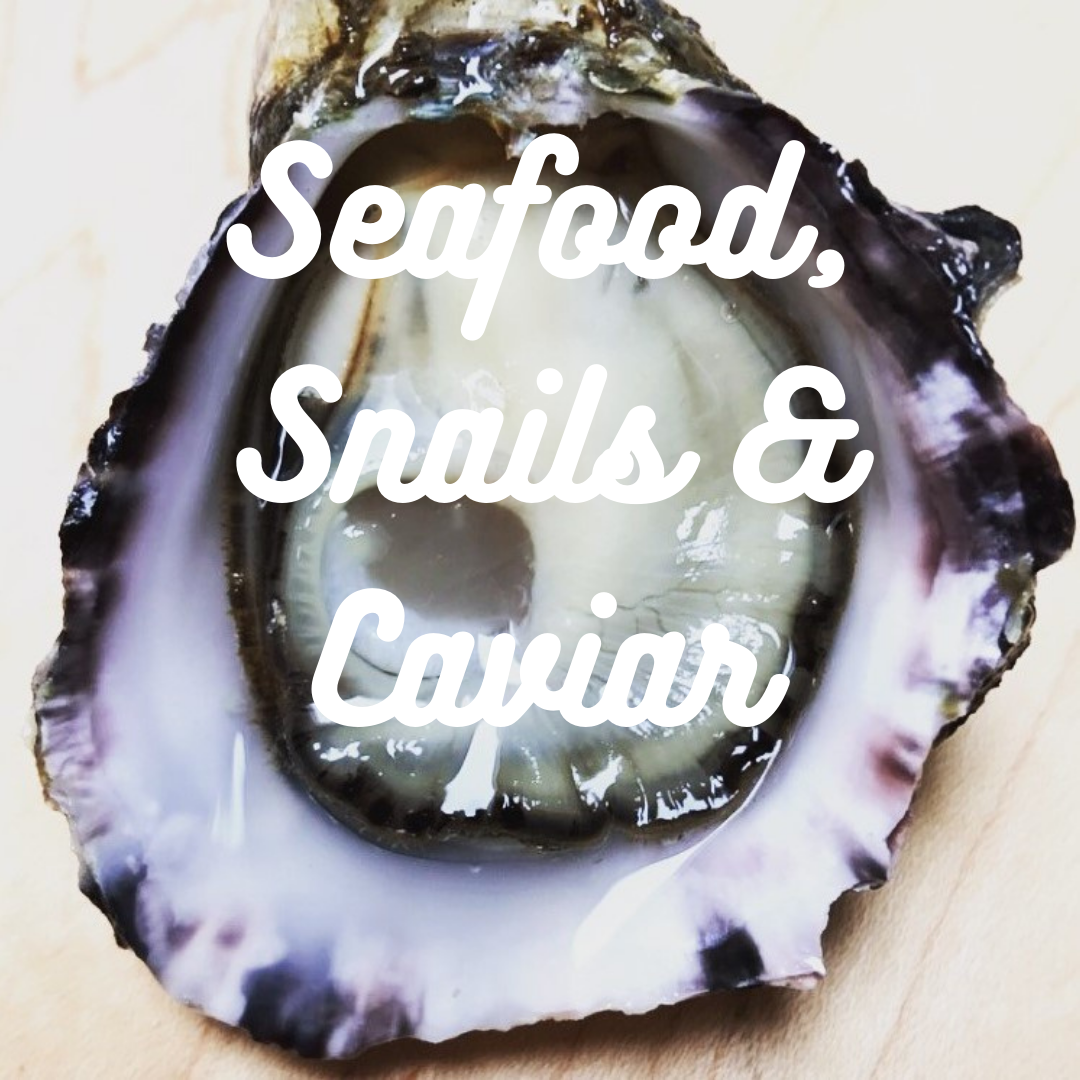 Seafood, Snails &amp; Caviar