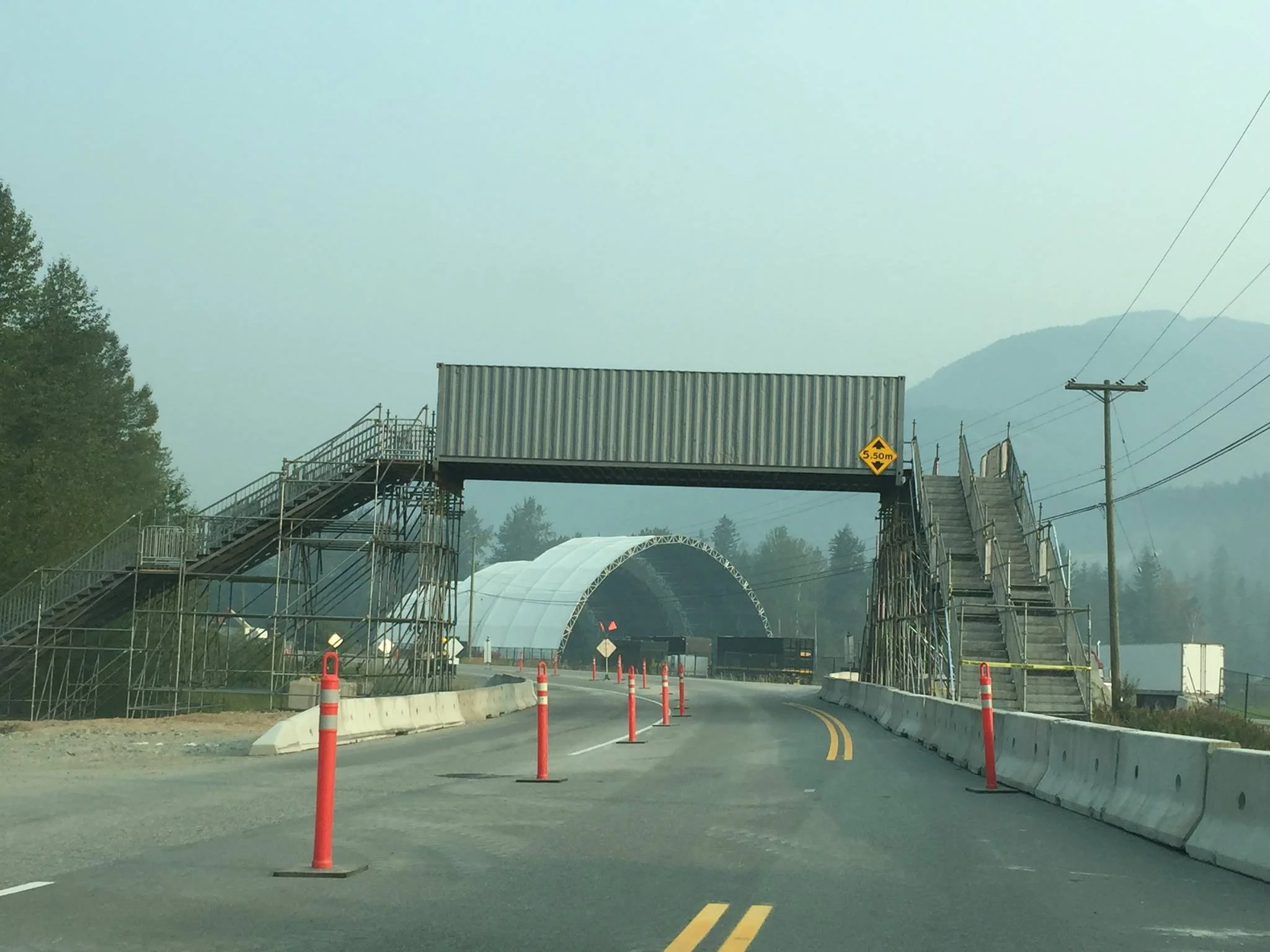 Pemberton Music Festival, Pedestrian Bridge; Pemberton, Canada
