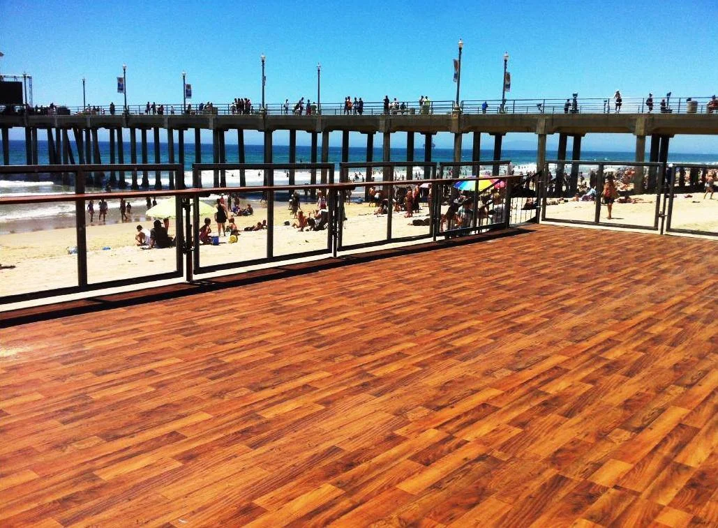 US Open of Surfing, Wooden Platform; Huntington Beach, CA