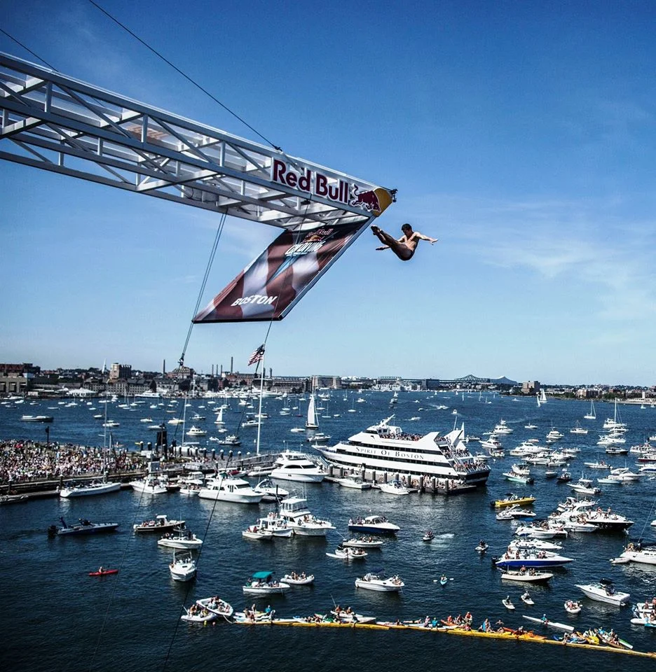 Red Bull Cliff Diving World Series; Boston, MA