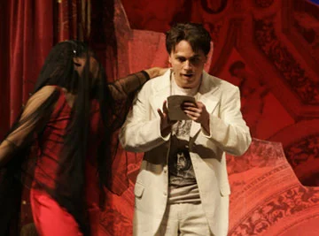 Mozart, Die Zauberflöte (Tamino). Trier, Germany - 2008-09