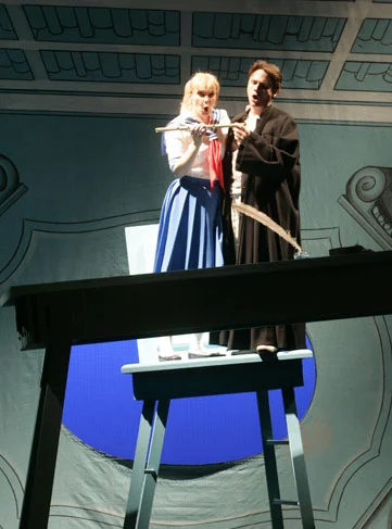 Mozart, Die Zauberflöte (Tamino). Trier, Germany - 2008-09