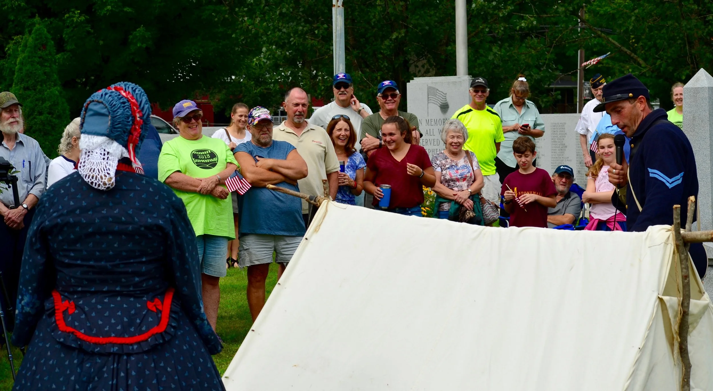Living History of the Civil Wat at Stephentown Veterans Memorial Park (2018)