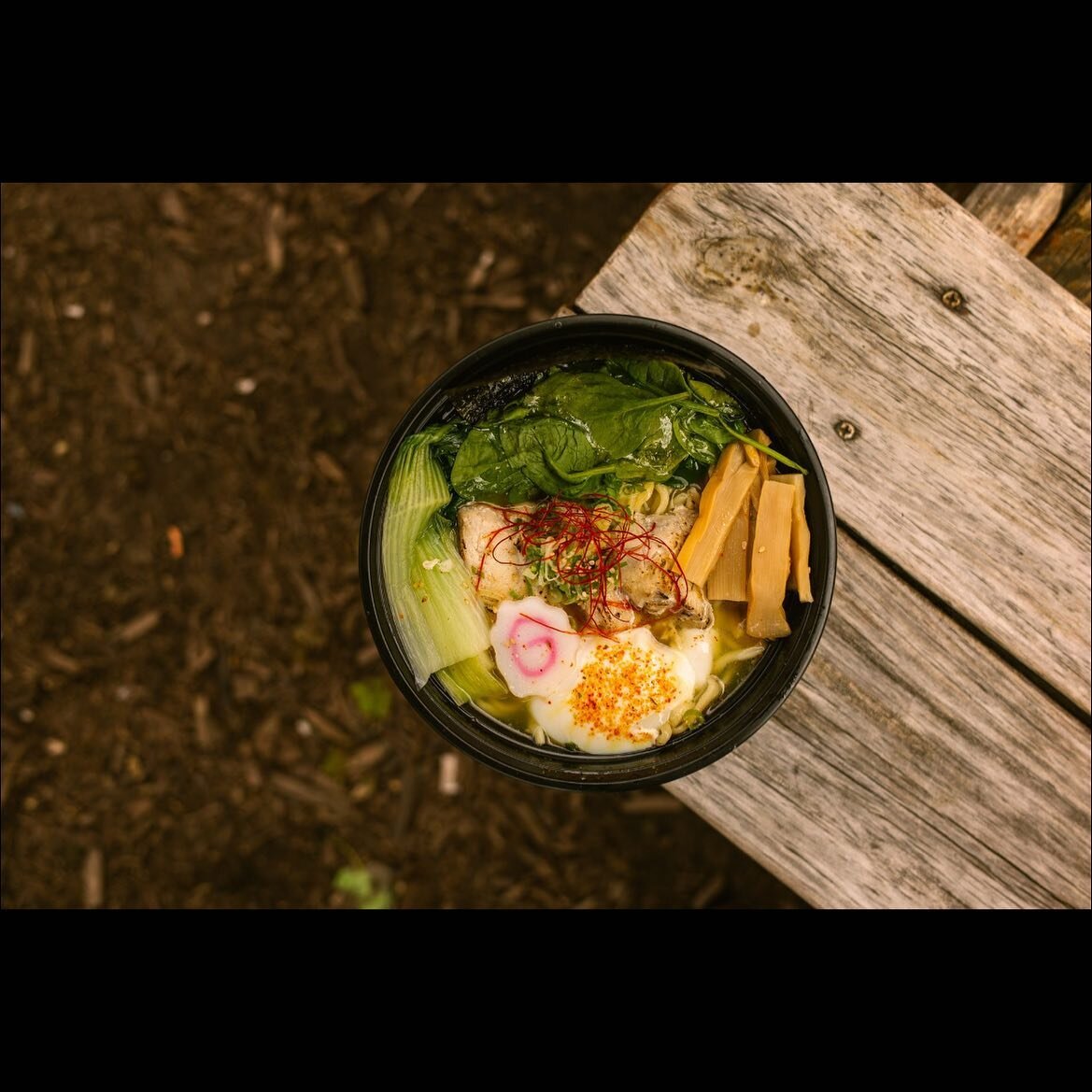 Chicken shio ramen 🍜 
Open at 11am everyday ❤️