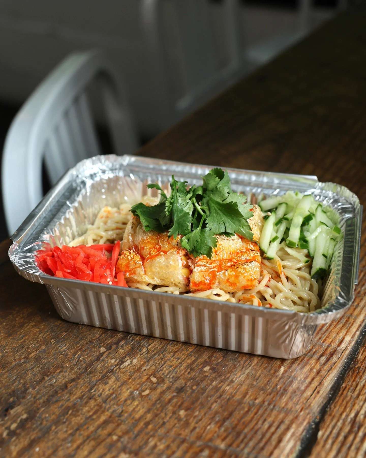 Cool, creamy, and crave-worthy. Our cold sesame noodles are the perfect balance of nutty and refreshing 🍜 Enjoy with tofu or chicken!

DC📍3210 Grace St NW &amp; inside of @unionmarketdc

#washingtondc #georgetowndc #dcramen #unionmarketdc