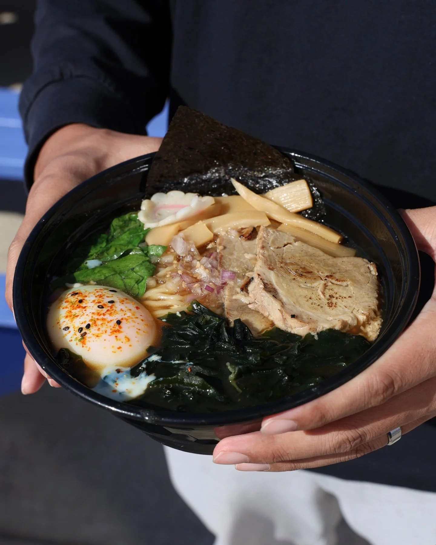 A good shoyu ramen is all about balance! Savory broth, springy noodles, and delicious toppings 🍜 Stop by Ramen by UZU to enjoy yours today! 🤤

DC📍3210 Grace St NW &amp; inside of @unionmarketdc

#washingtondc #georgetowndc #dcramen #unionmarketdc