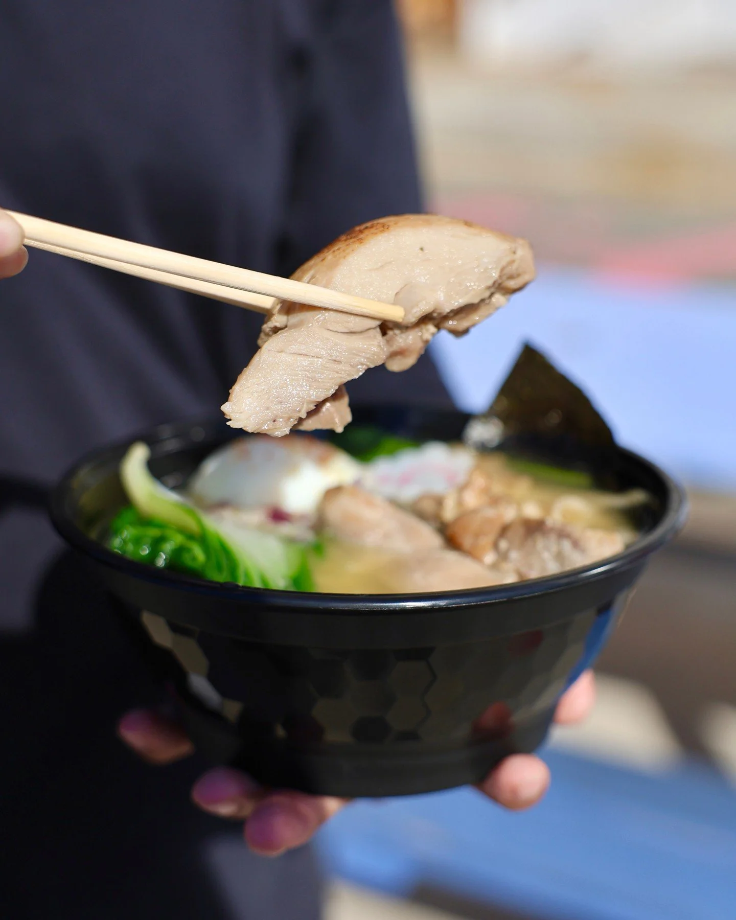 Our chicken is slow cooked and hits different 🤤 Keeping it moist, soft, and full of flavor in every bite! 🐓🍜

DC📍3210 Grace St NW &amp; inside of @unionmarketdc

#washingtondc #georgetowndc #dcramen #unionmarketdc